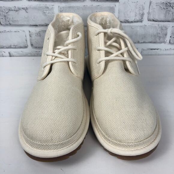 Ugg Men\'s Neumal Natural Chukka Boots Sz US 11 UK 10 EU 44 NEW